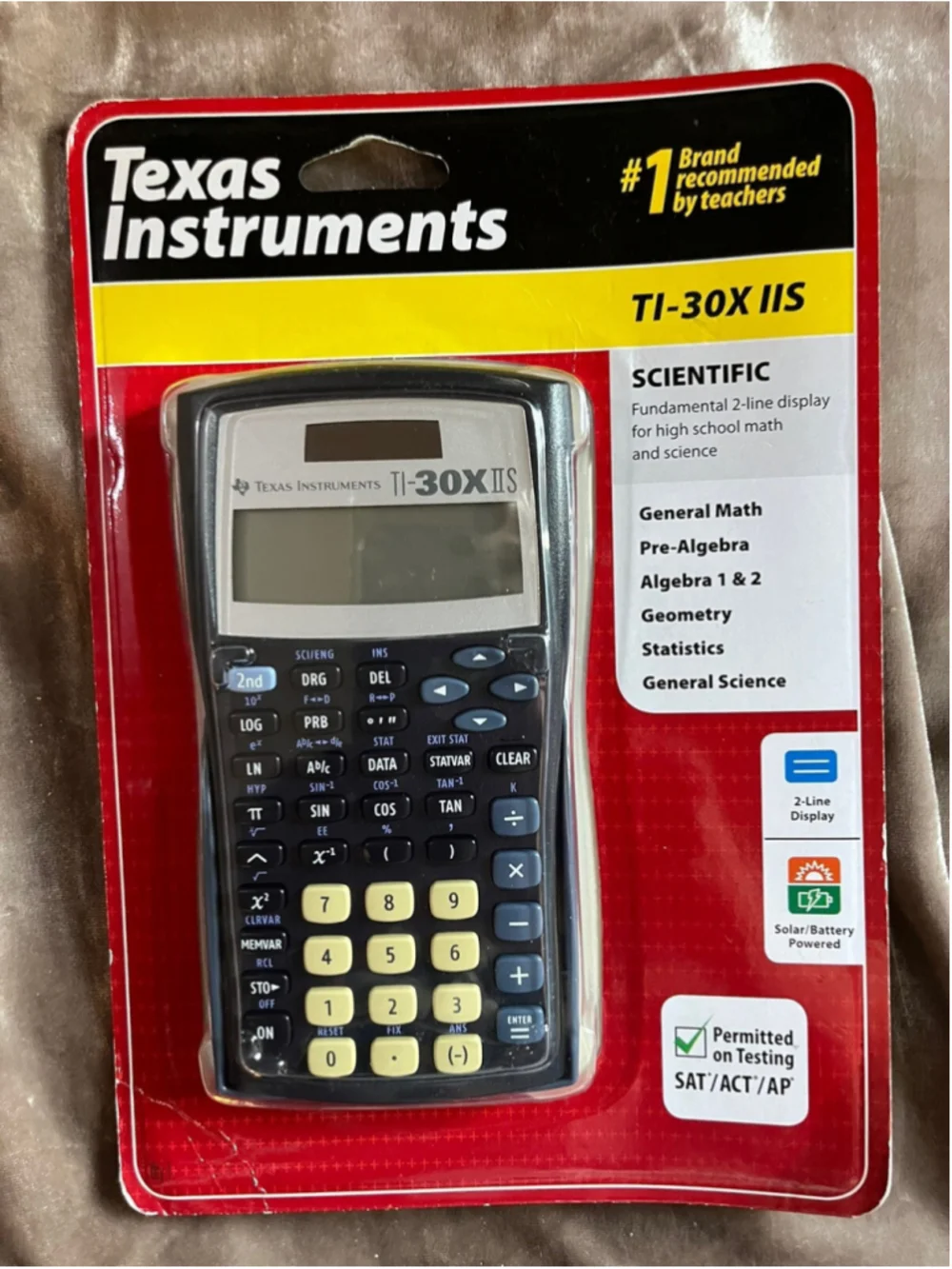 Texas Instruments TI-30X IIS Calculator New Sealed